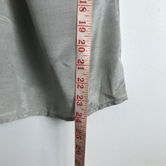 Chan Luu Gray Camisole T Back Tank Top Womens L - Picture 4 of 9